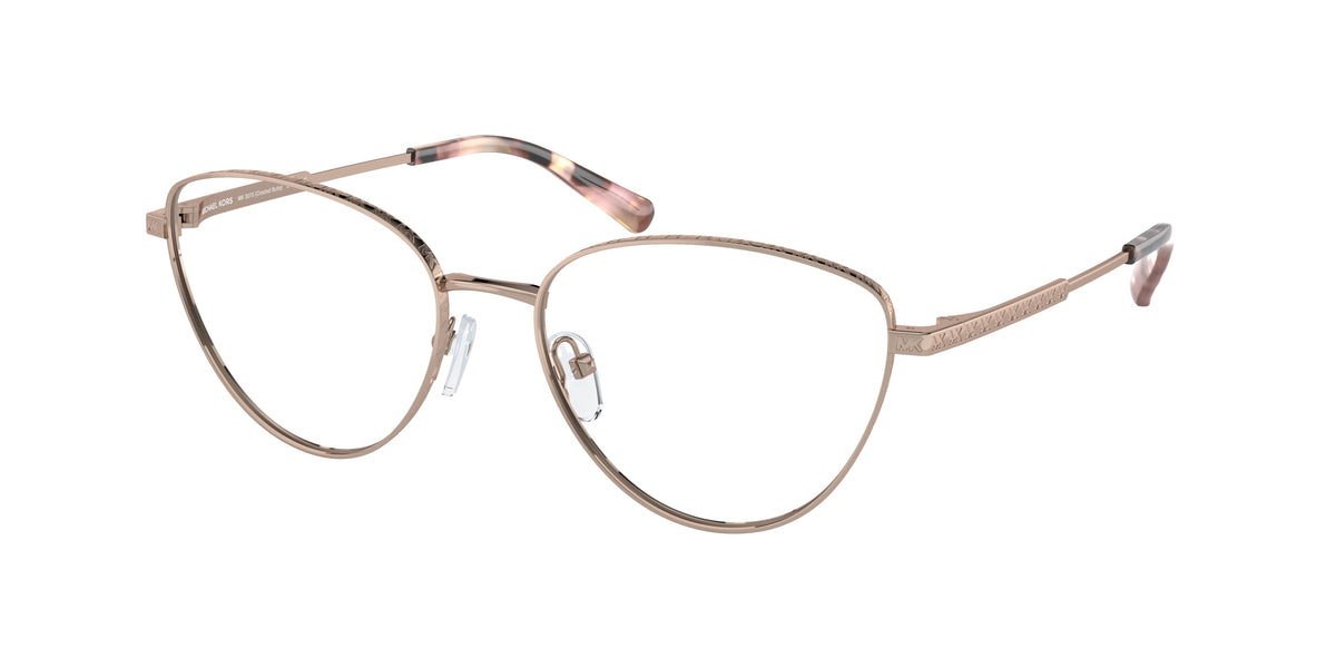 MICHAEL KORS 0MK3070 ROSE GOLD cat eye glasses by MICHAEL