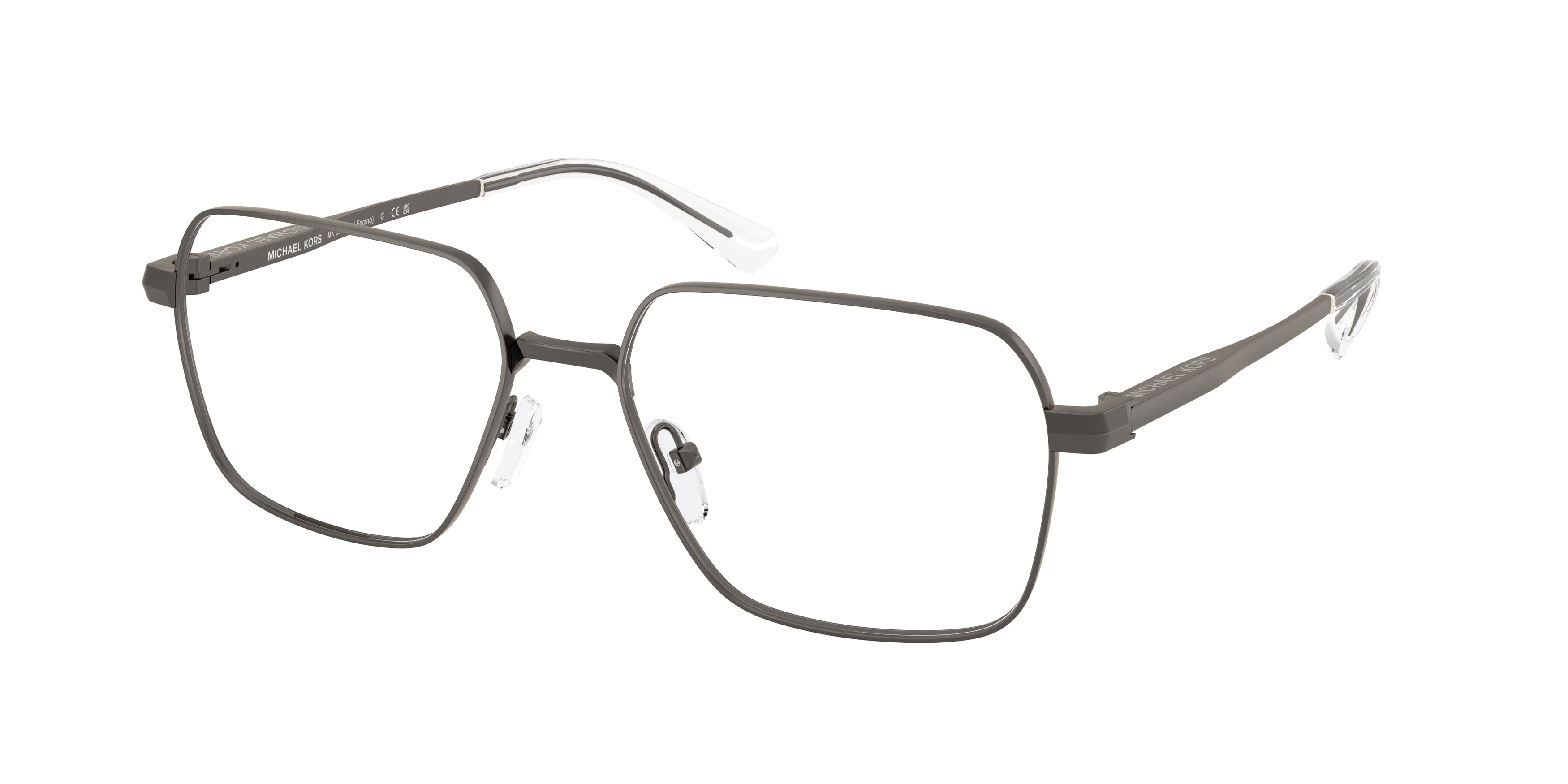 MICHAEL KORS 0MK3093 MATTE GUNMETAL square glasses by MICHAEL
