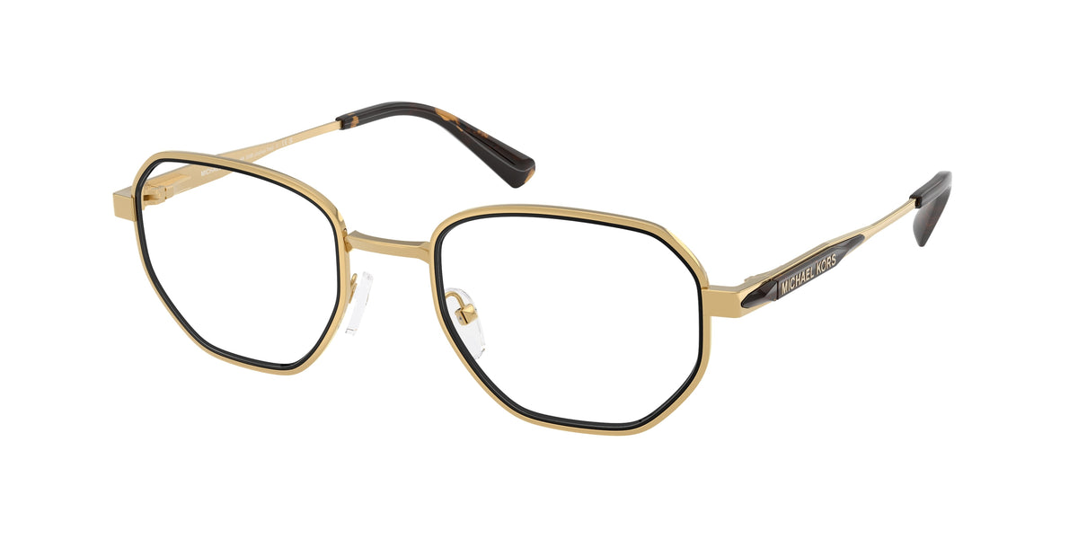 MICHAEL KORS 0MK3098 SHINY YELLOW GOLD irregular glasses by MICHAEL