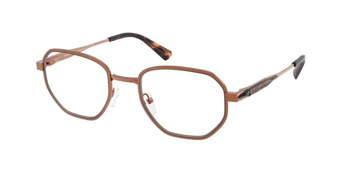 MICHAEL KORS 0MK3098 SHINY COPPER irregular glasses by MICHAEL