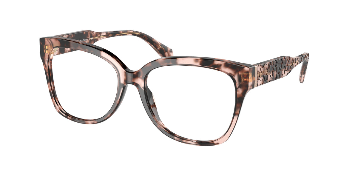 MICHAEL KORS 0MK4091 PINK TORTOISE square glasses by MICHAEL