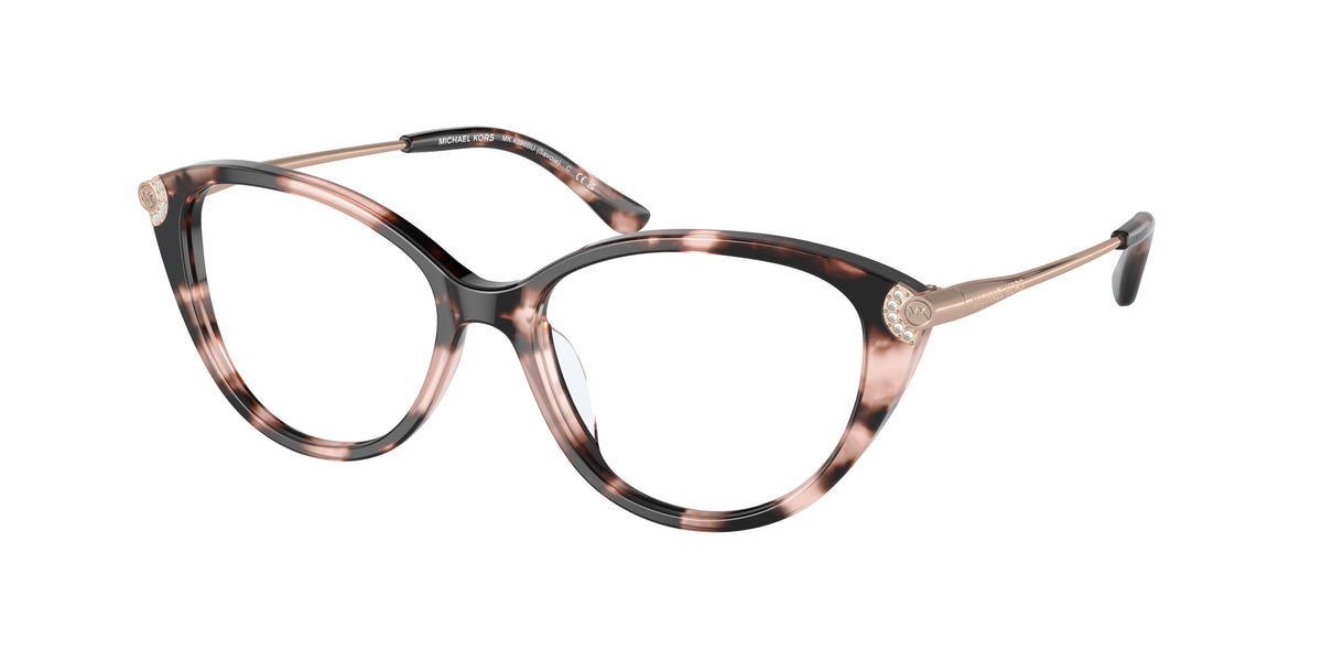 MICHAEL KORS 0MK4098BU PINK TORTOISE cat eye glasses by MICHAEL