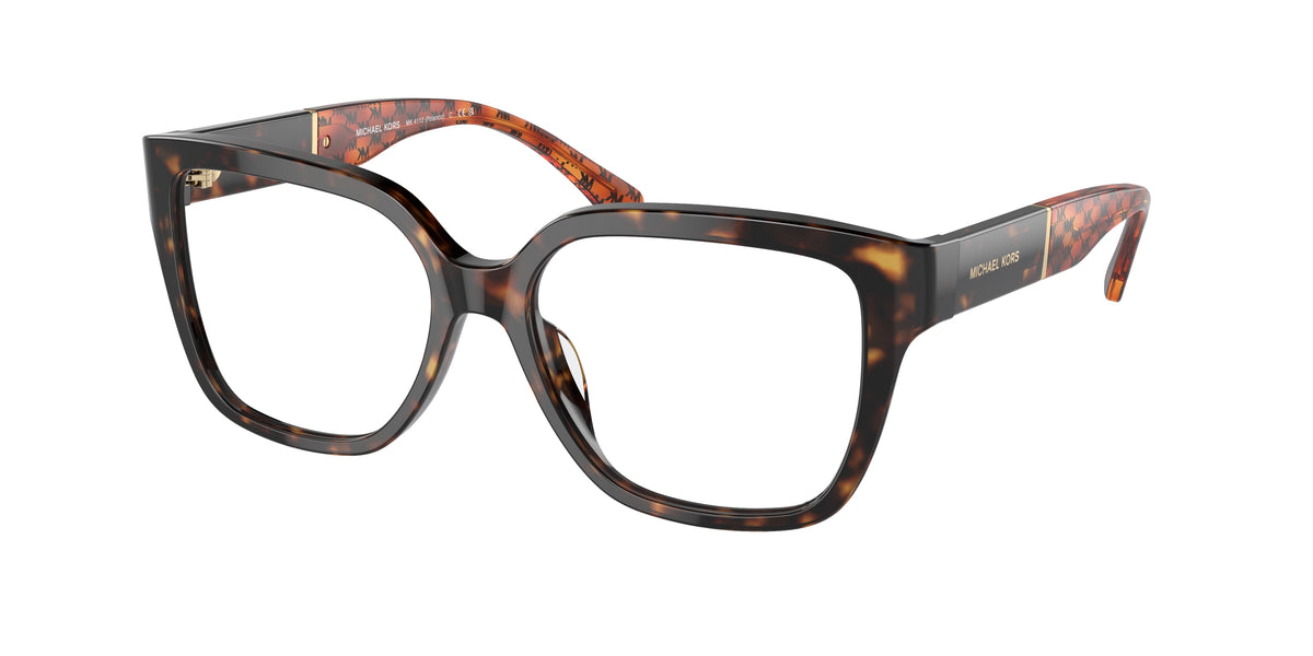 MICHAEL KORS 0MK4112 DARK TORTOISE square glasses by MICHAEL