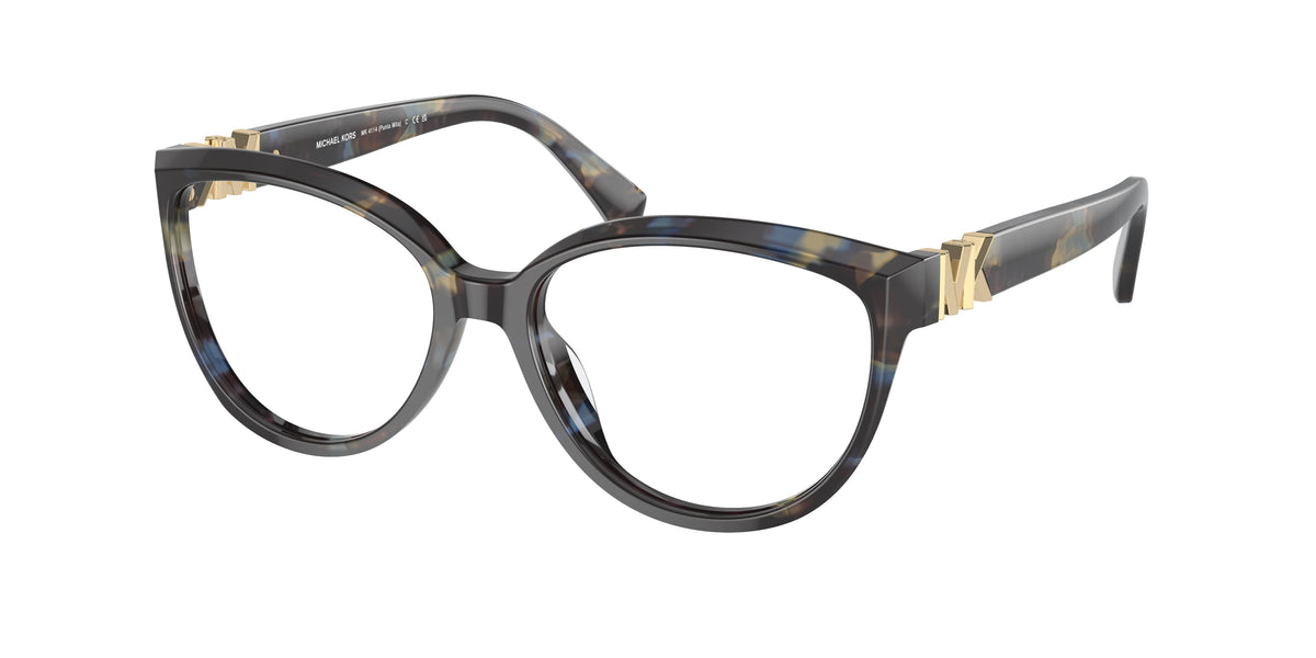 MICHAEL KORS 0MK4114 BLUE TORTOISE cat eye glasses by MICHAEL