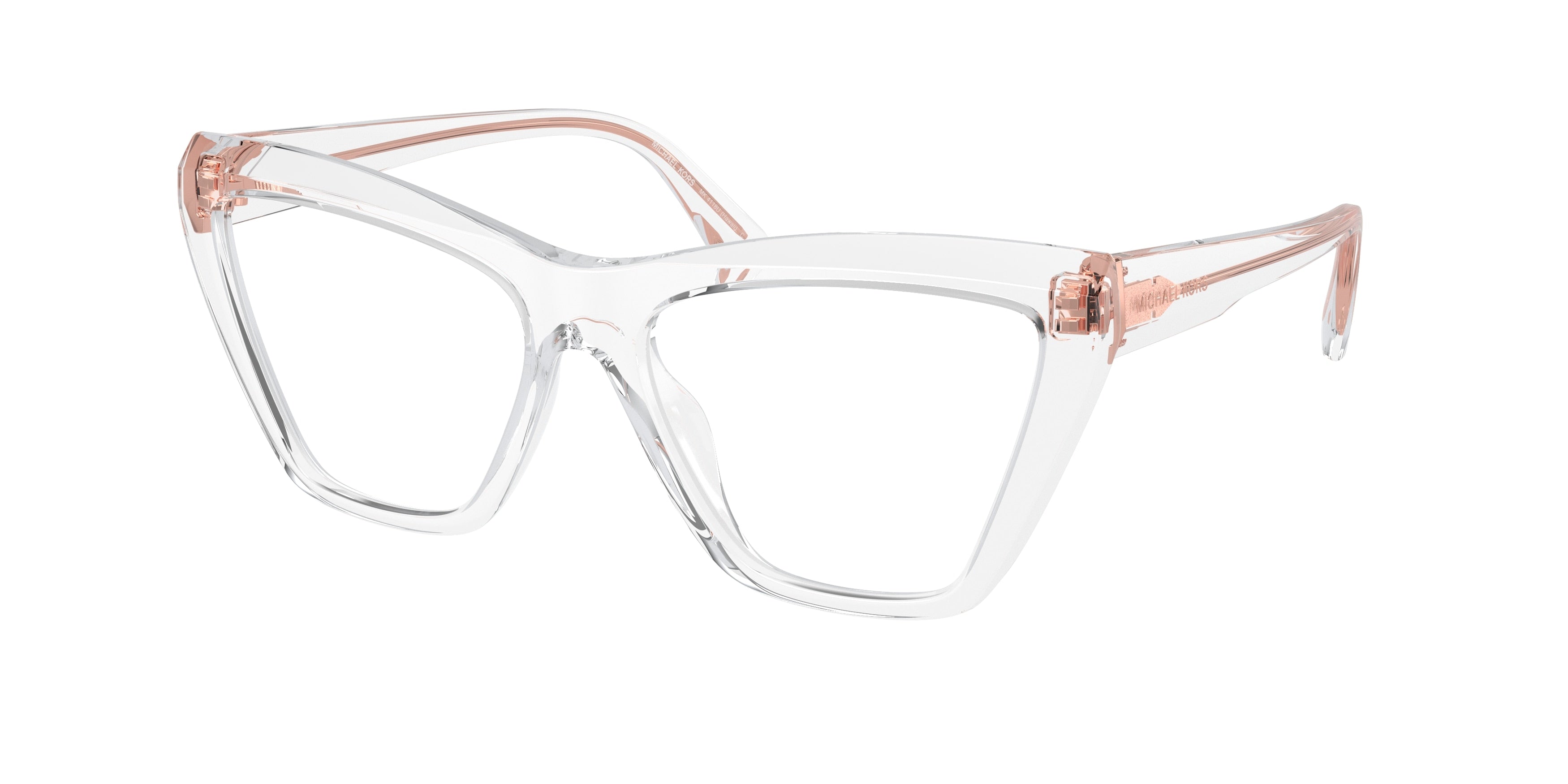 MICHAEL KORS 0MK4118U CLEAR cat eye glasses by MICHAEL