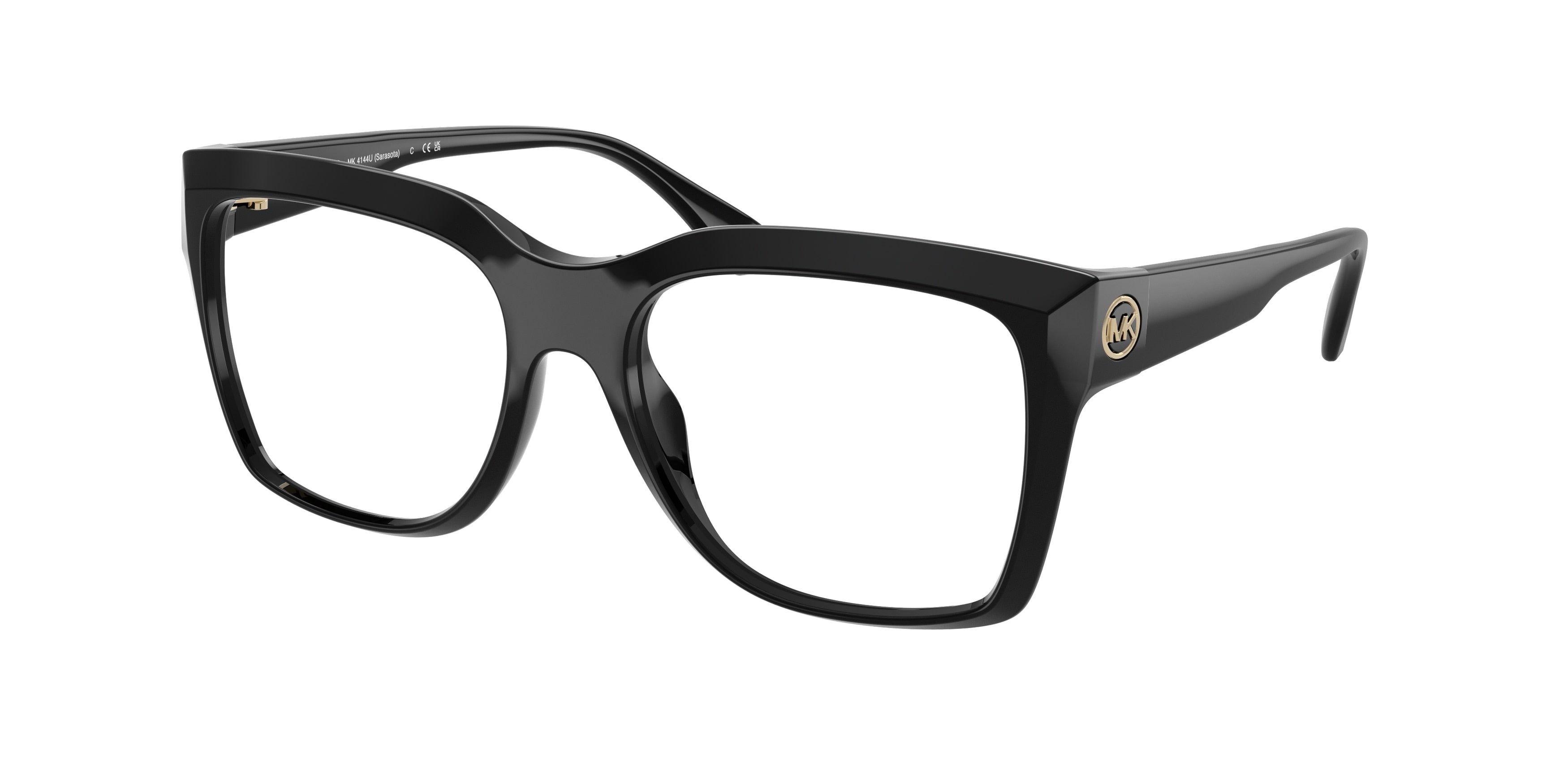 MICHAEL KORS 0MK4144U BLACK square glasses by MICHAEL
