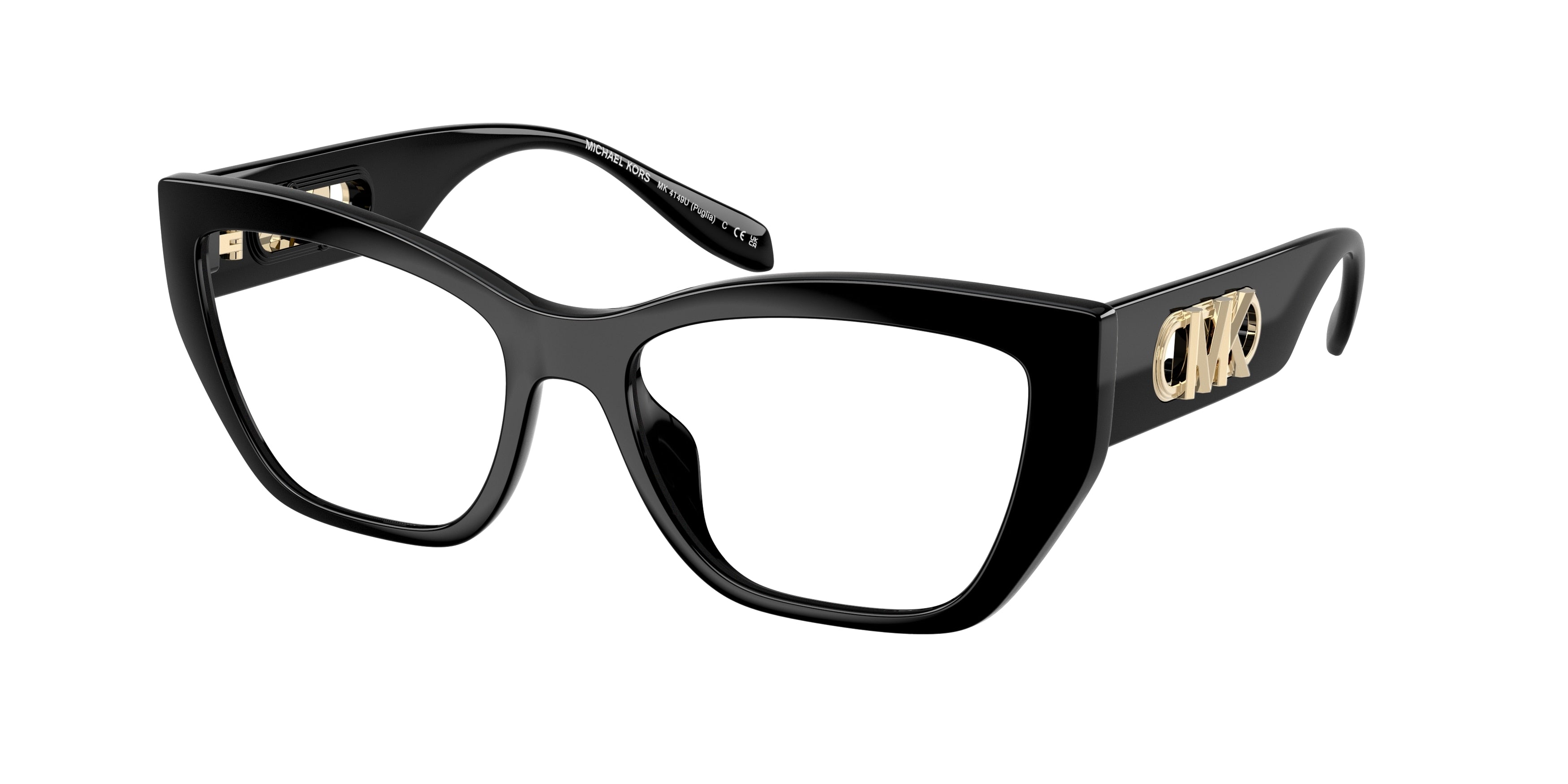MICHAEL KORS 0MK4149U BLACK square glasses by MICHAEL