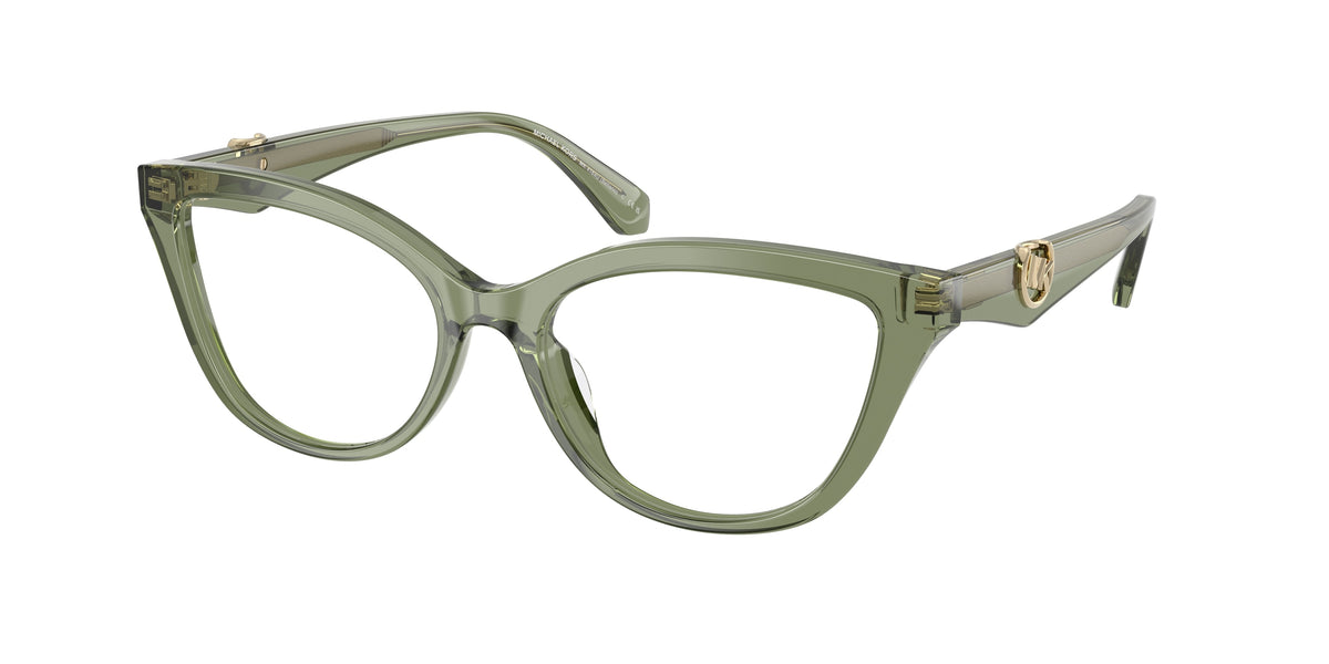 MICHAEL KORS 0MK4164U GREEN TRANSPARENT cat eye glasses by MICHAEL