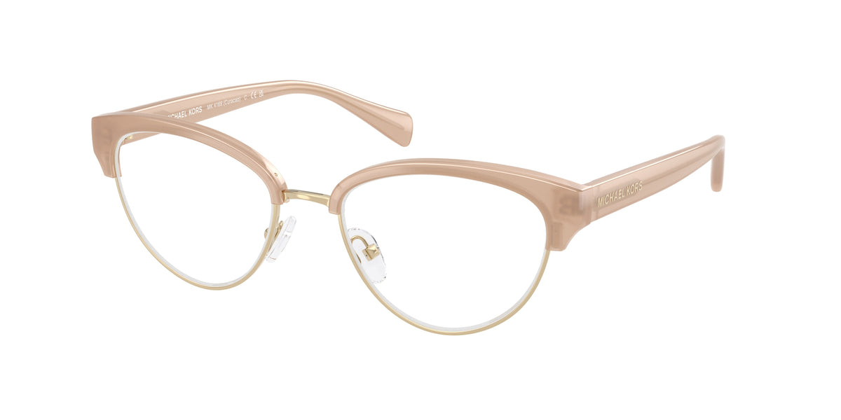 MICHAEL KORS 0MK4169 DARK TAN cat eye glasses by MICHAEL