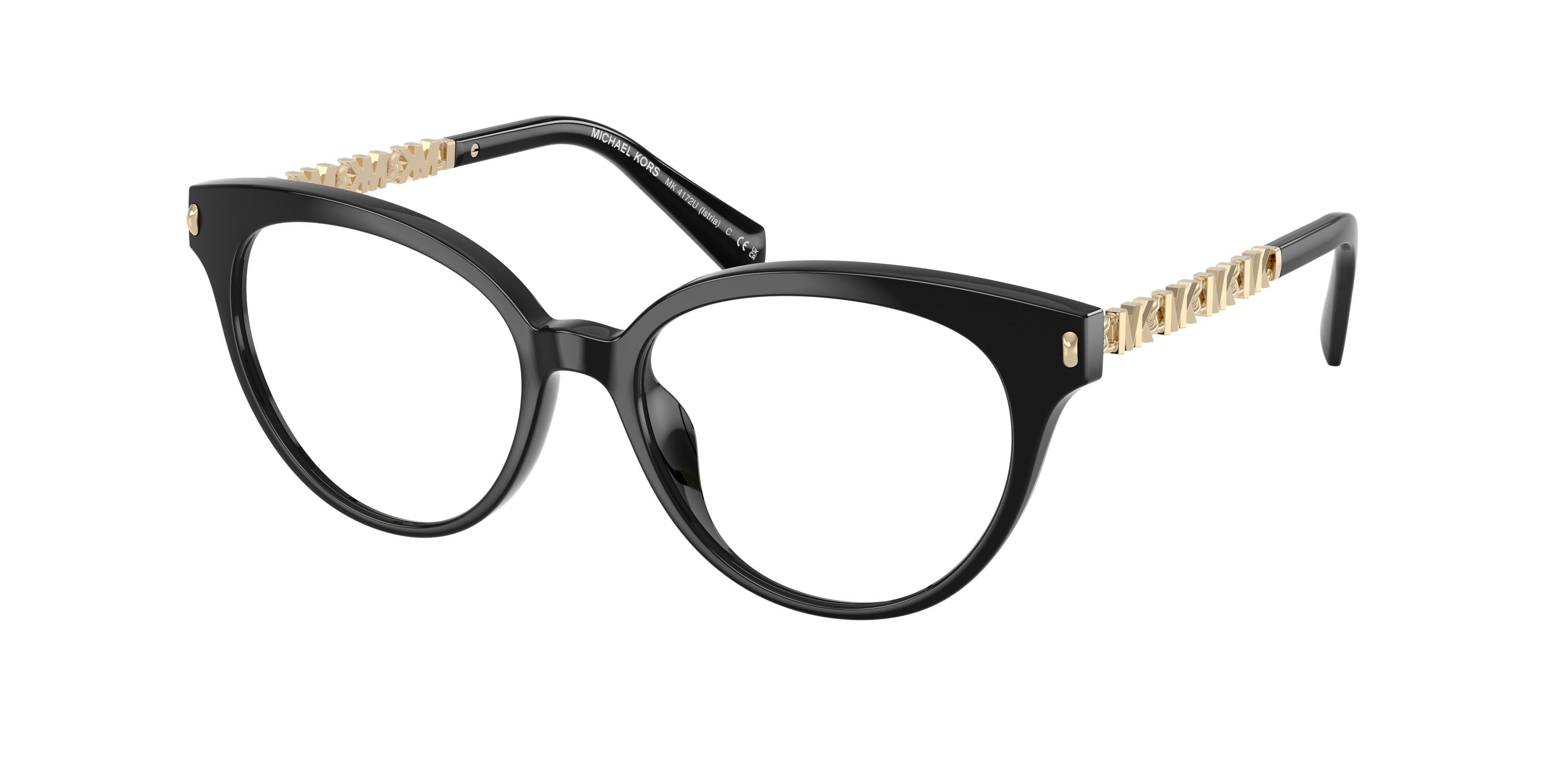 MICHAEL KORS 0MK4172U BLACK round glasses by MICHAEL