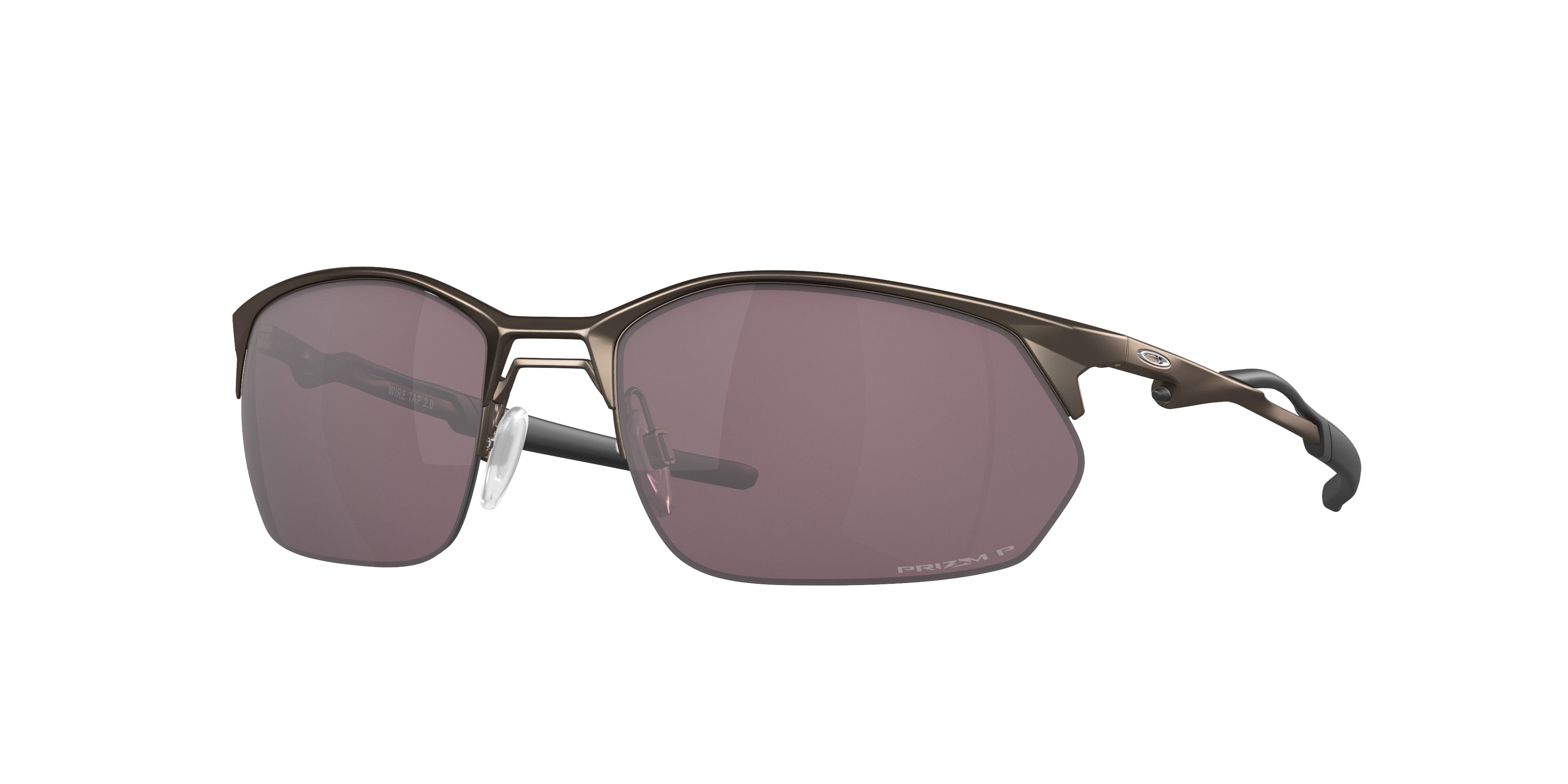 OAKLEY 0OO4145 PEWTER rectangle sunglasses by OAKLEY