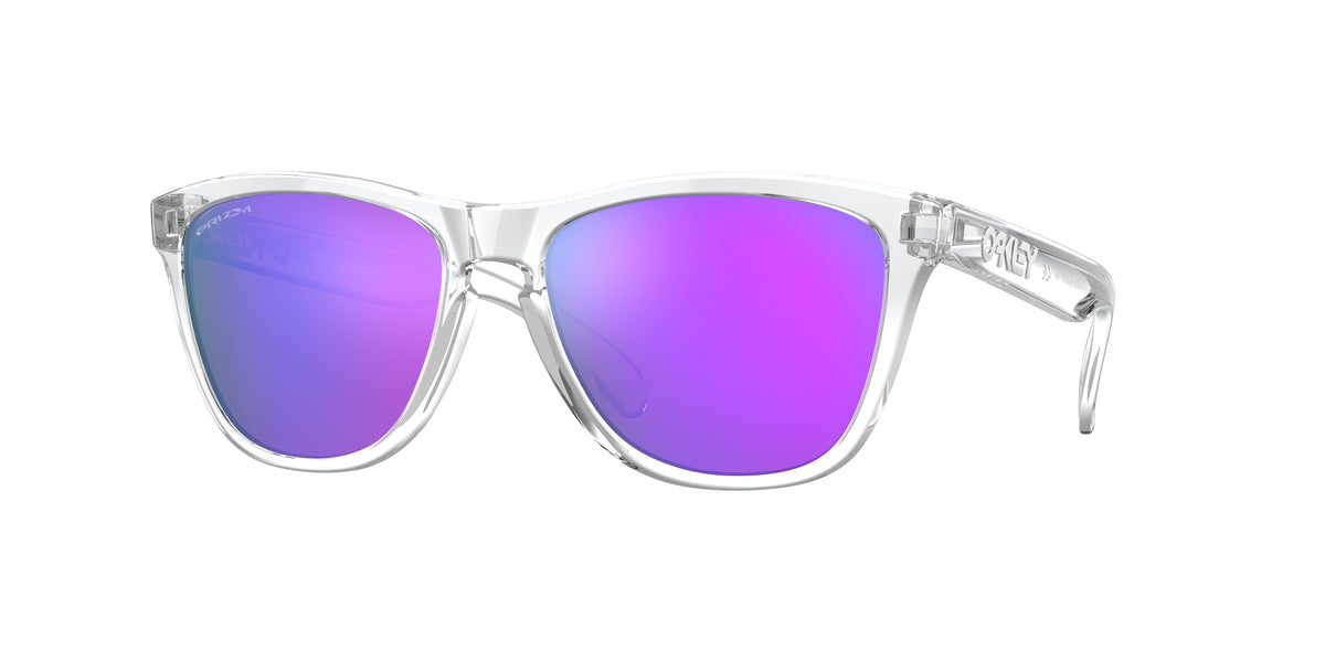 OAKLEY 0OO9013 POLISHED CLEAR square sunglasses by OAKLEY