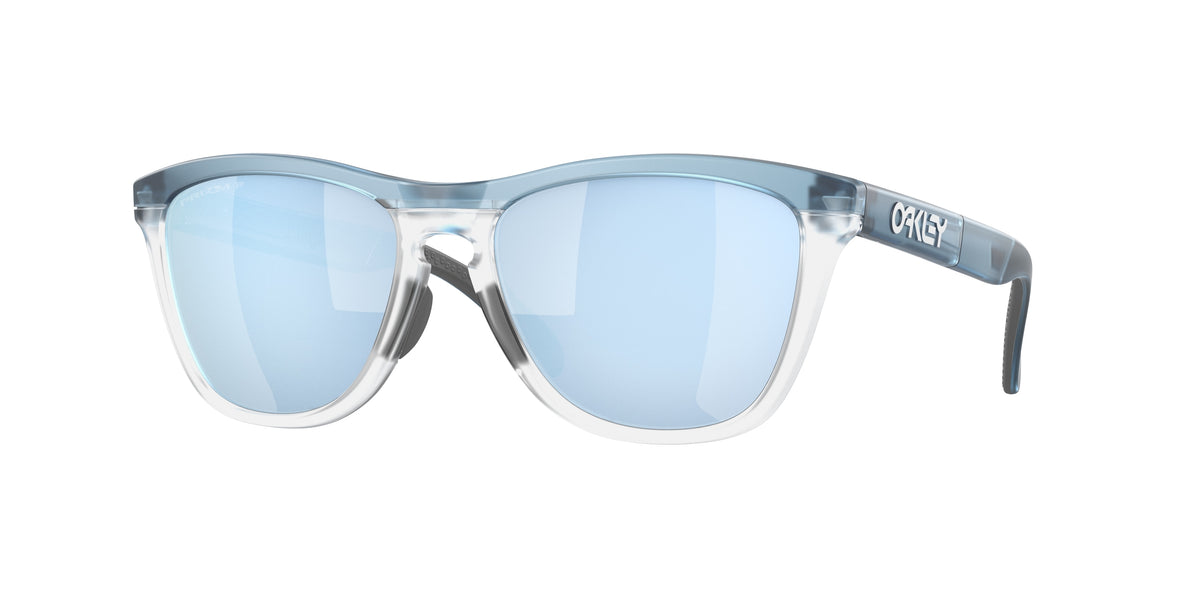 OAKLEY 0OO9284 TRANSPARENT STONEWASH round sunglasses by OAKLEY