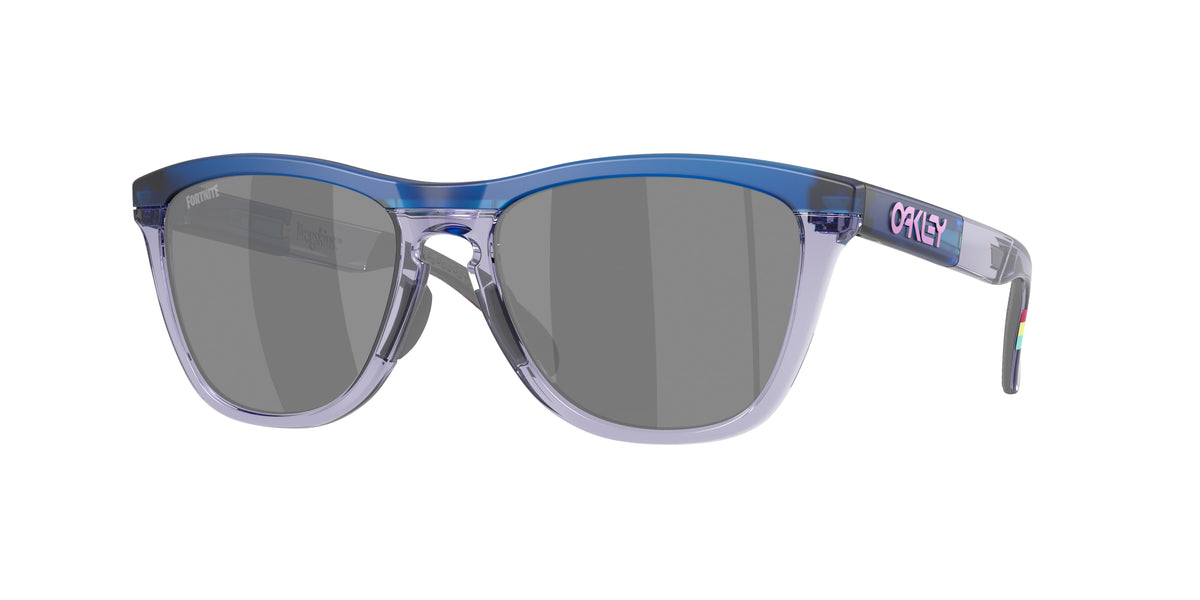 OAKLEY 0OO9284 MATTE TRANSPARENT BLUE round sunglasses by OAKLEY