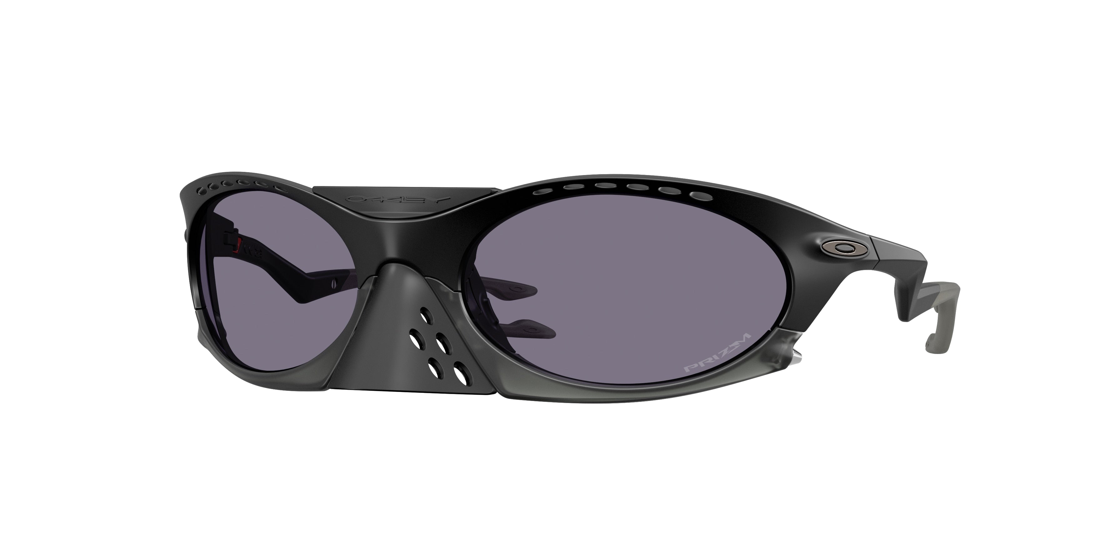 OAKLEY 0OO9437 MATTE BLACK oval sunglasses by OAKLEY