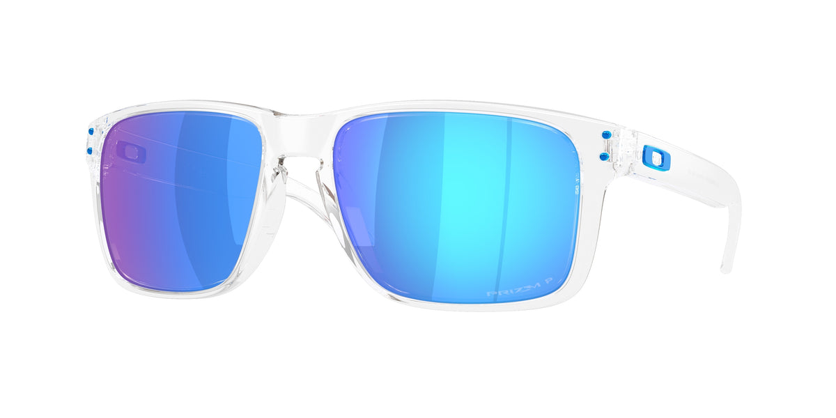 OAKLEY 0OO9487 POLISHED CLEAR rectangle sunglasses by OAKLEY