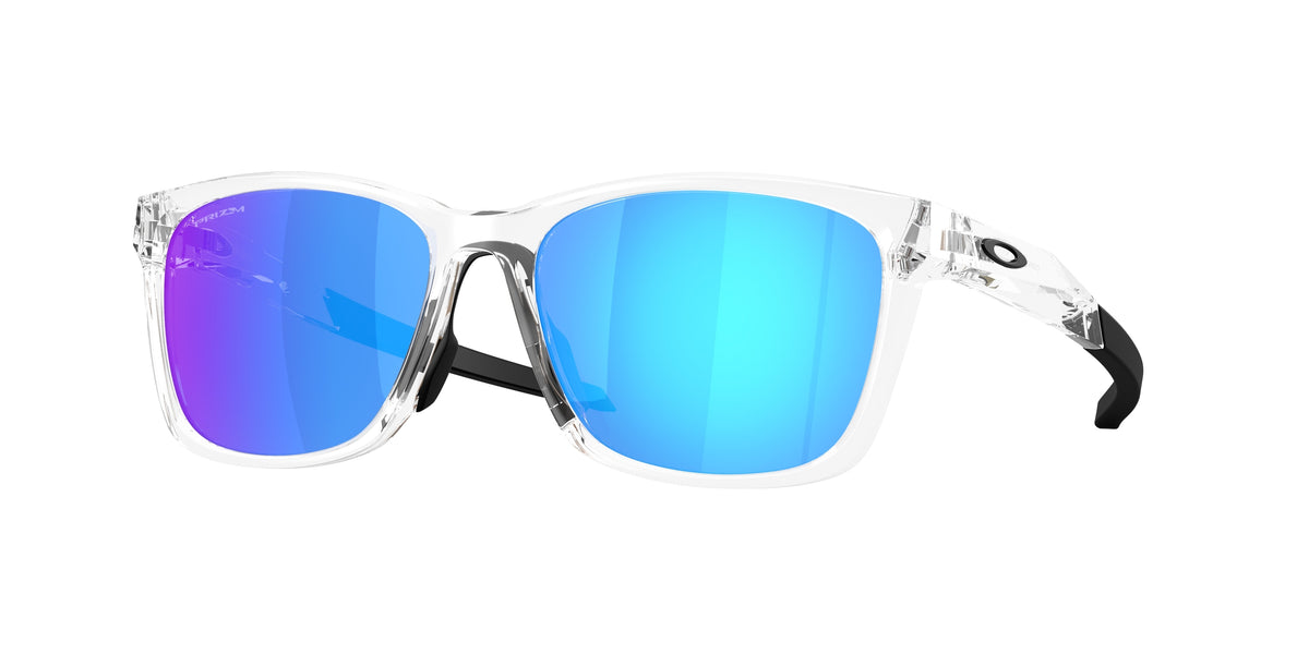 OAKLEY 0OO9506D POLISHED CLEAR square sunglasses by OAKLEY