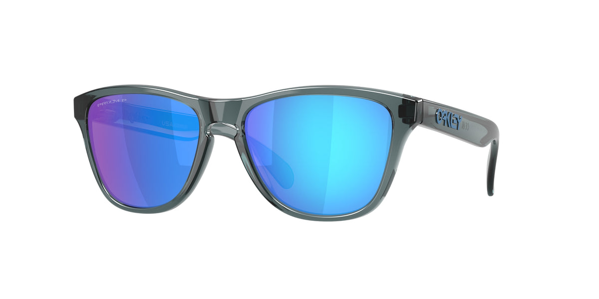 OAKLEY 0OO9508 CRYSTAL BLACK round sunglasses by OAKLEY