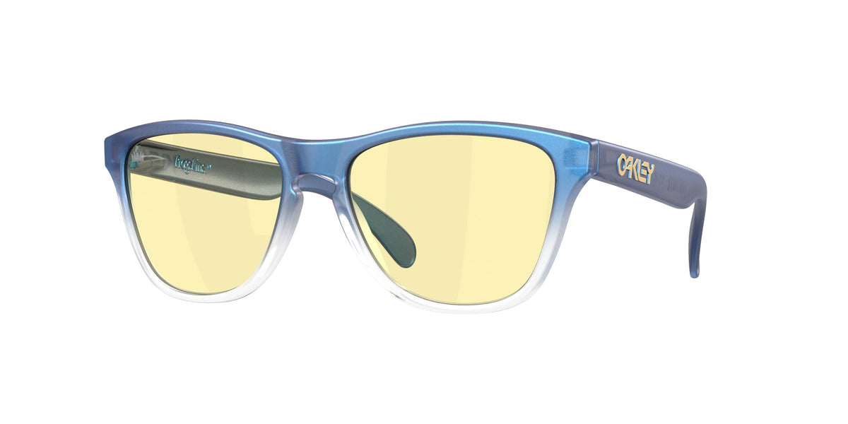 OAKLEY 0OO9508 MATT CYAN/BLUE/CLEAR SHIFT FADE round sunglasses by OAKLEY