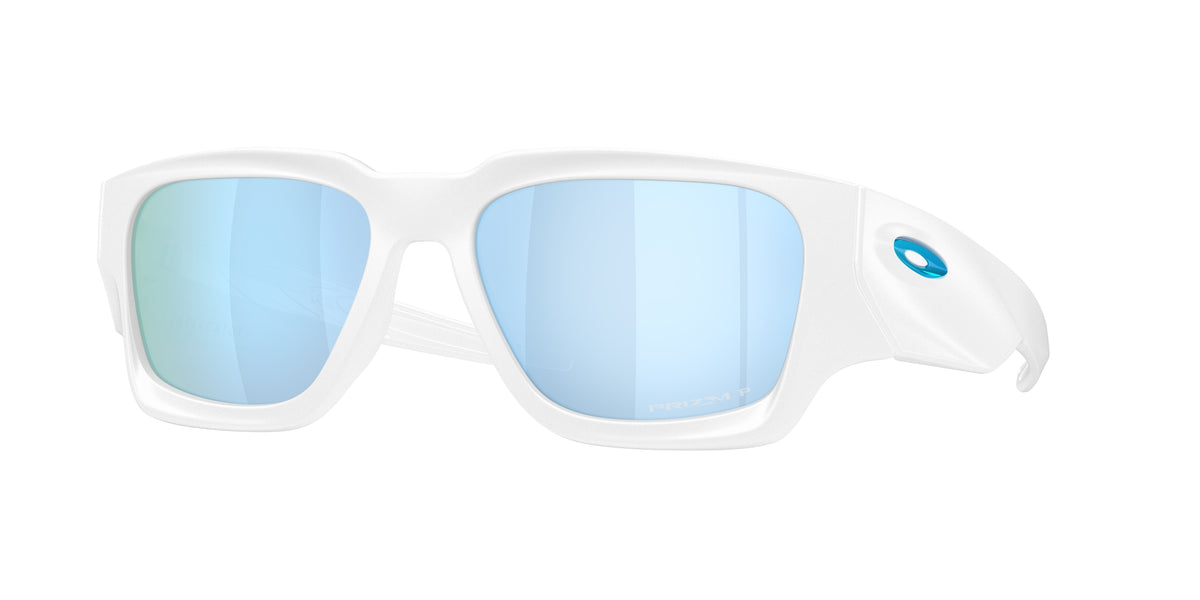 OAKLEY 0OO9514 MATTE WHITE rectangle sunglasses by OAKLEY