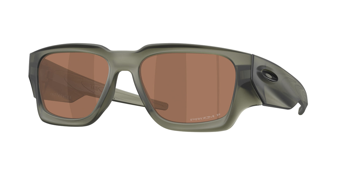 OAKLEY 0OO9514 MATTE OLIVE INK rectangle sunglasses by OAKLEY