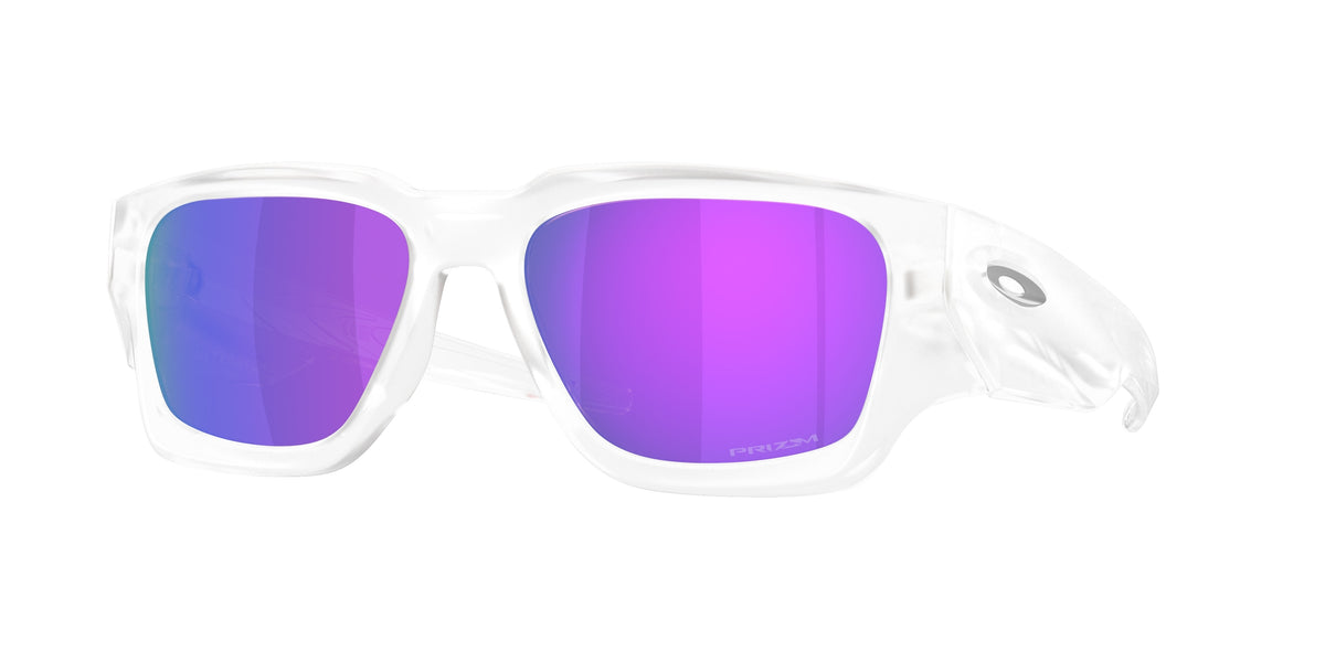 OAKLEY 0OO9514 MATTE CLEAR rectangle sunglasses by OAKLEY