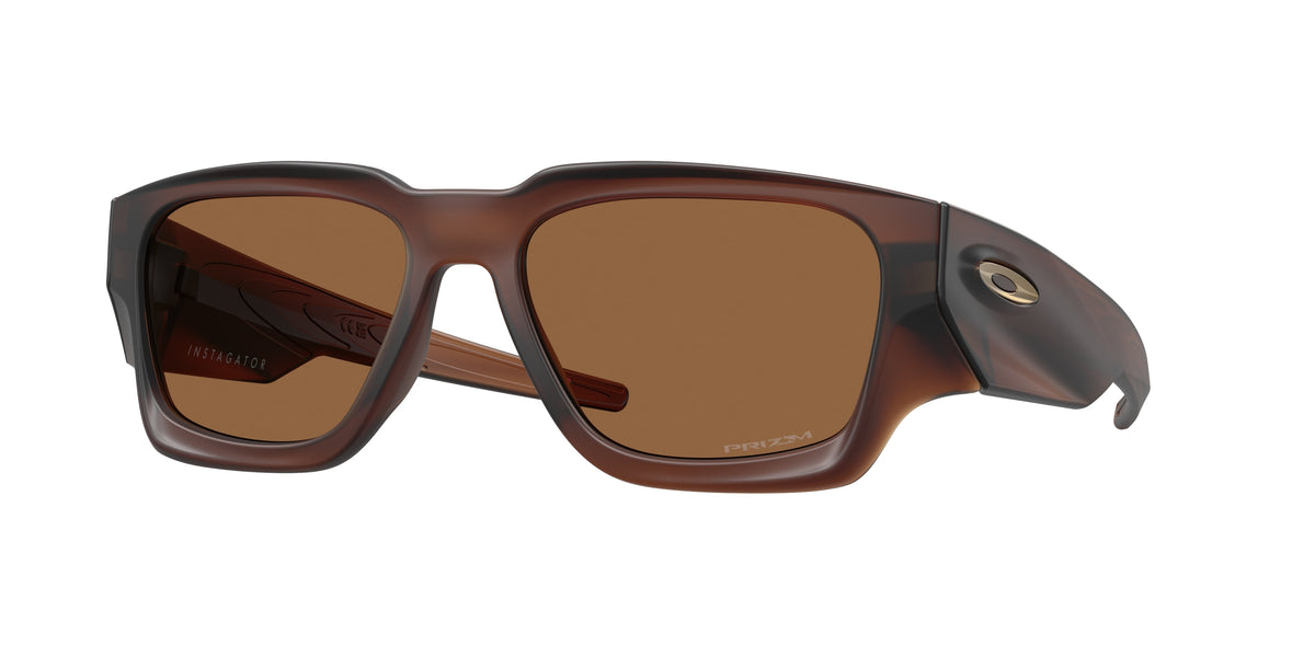 OAKLEY 0OO9514 MATTE ROOTBEER rectangle sunglasses by OAKLEY