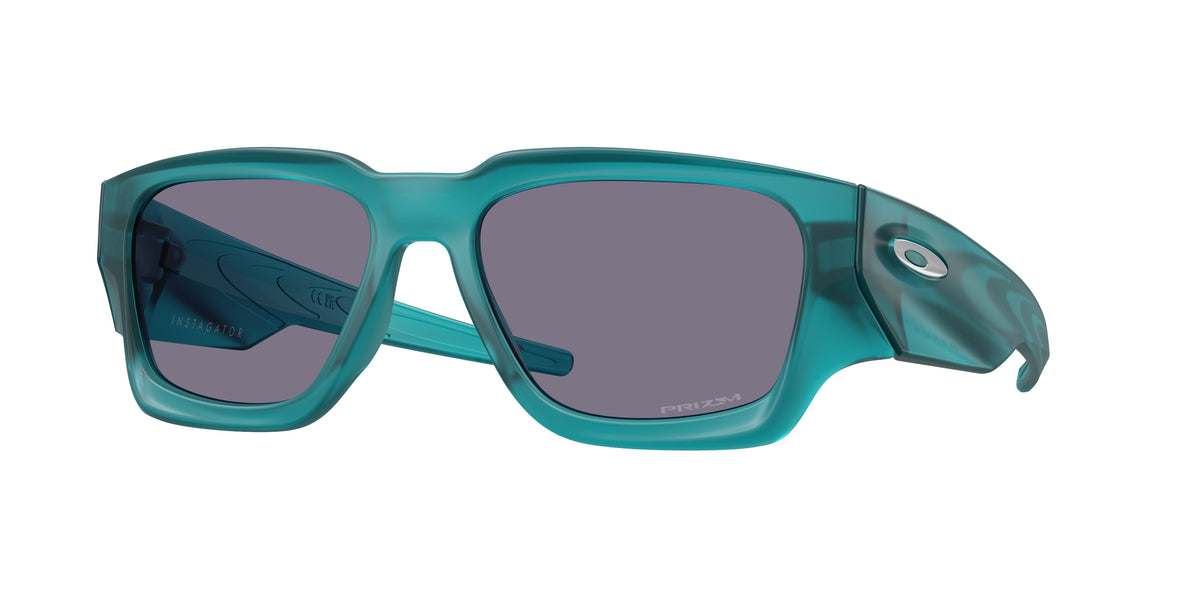 OAKLEY 0OO9514 MATTE TRANSPARENT ARCTIC SURF rectangle sunglasses by OAKLEY