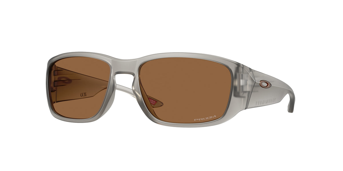 OAKLEY 0OO9521 MATTE GREY SMOKE square sunglasses by OAKLEY