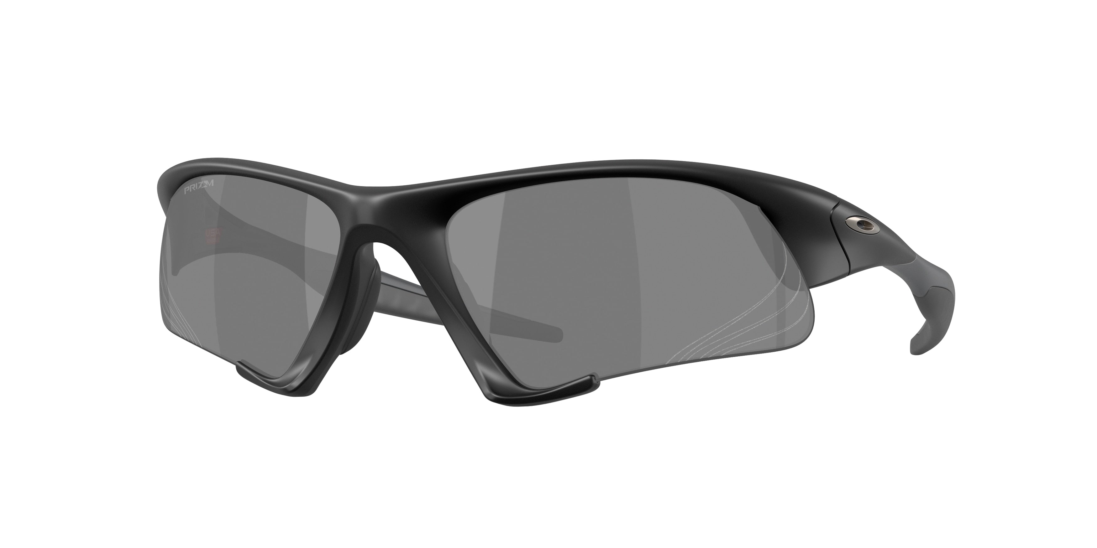 OAKLEY 0OO9532 MATTE BLACK irregular sunglasses by OAKLEY