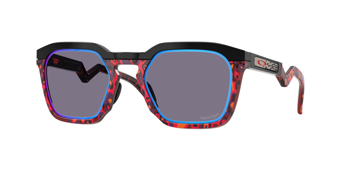 OAKLEY 0OO9533 POLISHED BLACK square sunglasses by OAKLEY