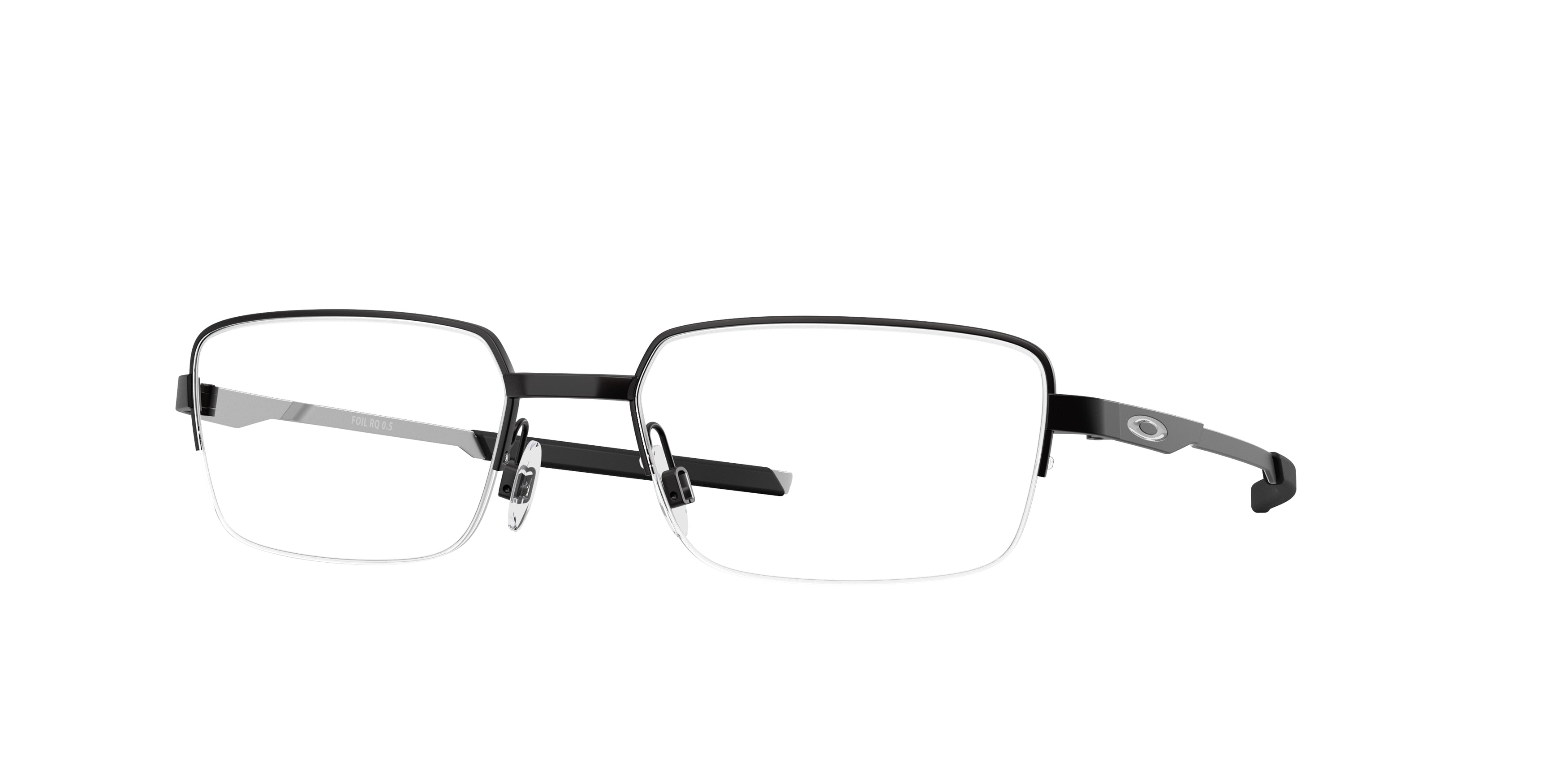 OAKLEY FRAME 0OX3100 SATIN BLACK rectangle glasses by OAKLEY