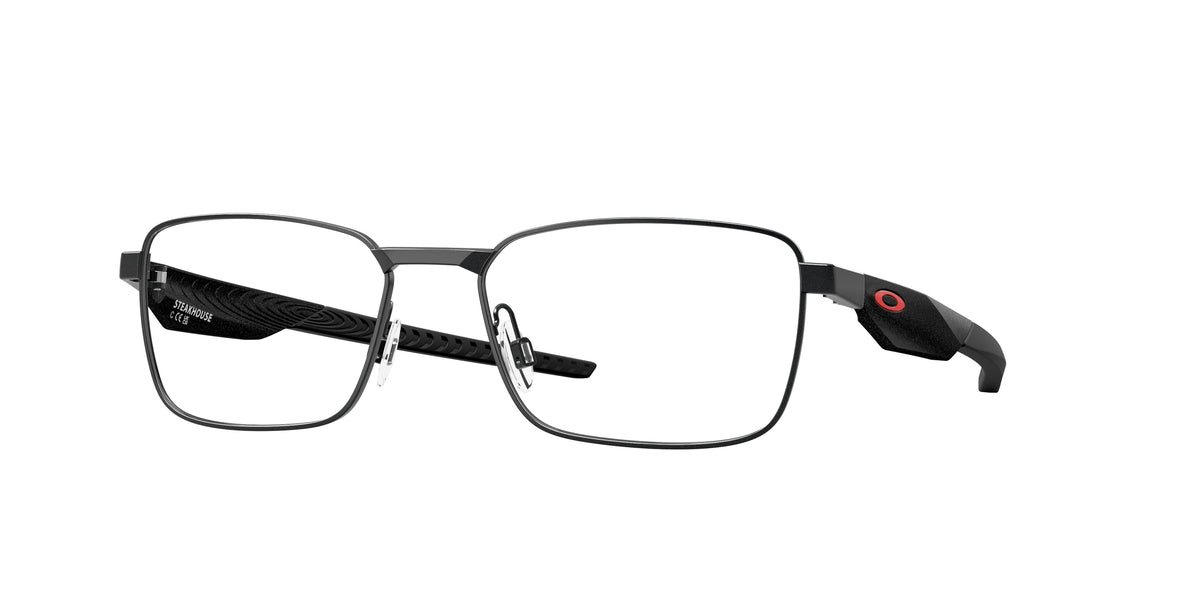 OAKLEY FRAME 0OX3140 SATIN LIGHT STEEL rectangle glasses by OAKLEY