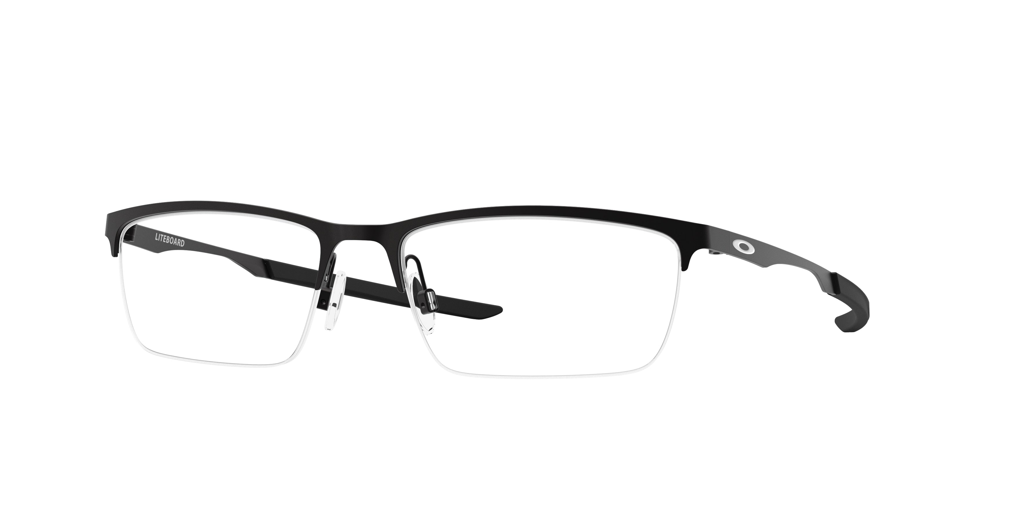 OAKLEY FRAME 0OX3141 SATIN BLACK rectangle glasses by OAKLEY