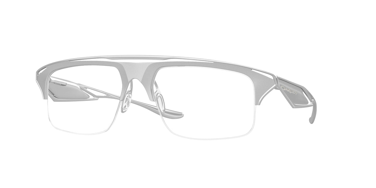OAKLEY FRAME 0OX5093 SATIN CHROME rectangle glasses by OAKLEY