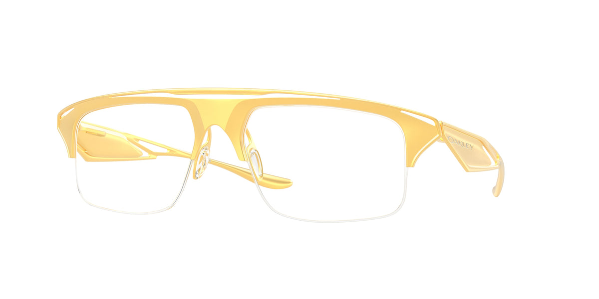 OAKLEY FRAME 0OX5093 SATIN GOLD rectangle glasses by OAKLEY
