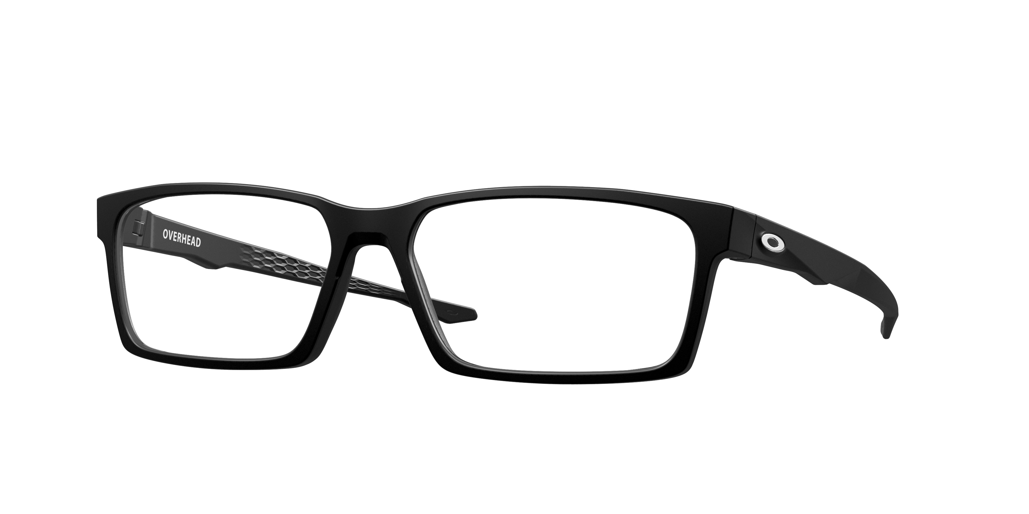 OAKLEY FRAME 0OX8060 SATIN BLACK rectangle glasses by OAKLEY