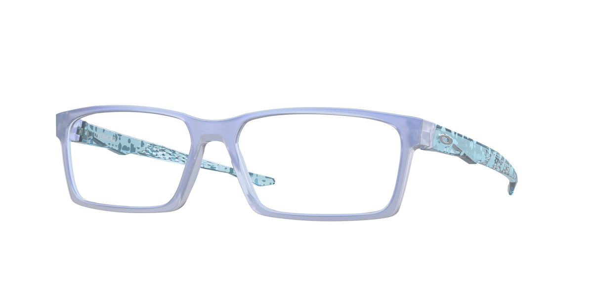 OAKLEY FRAME 0OX8060 MATTE DARK STONEWASH OPALINE rectangle glasses by OAKLEY