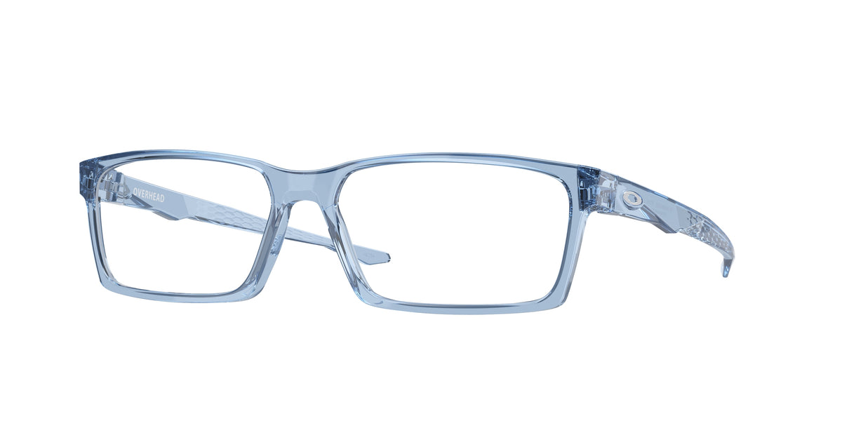 OAKLEY FRAME 0OX8060 TRANSPARENT BLUE rectangle glasses by OAKLEY