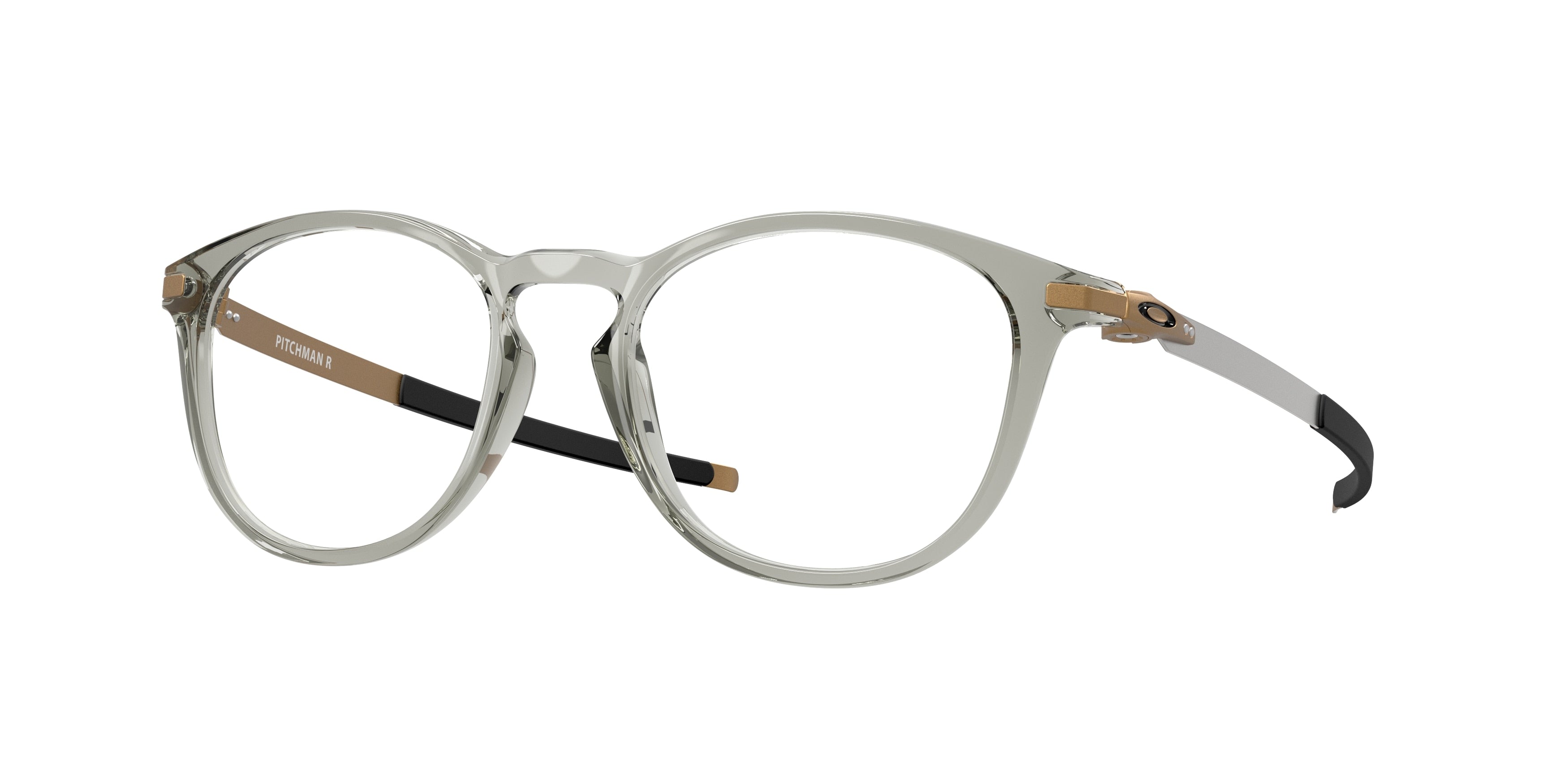 OAKLEY FRAME 0OX8105 GREY INK round glasses by OAKLEY