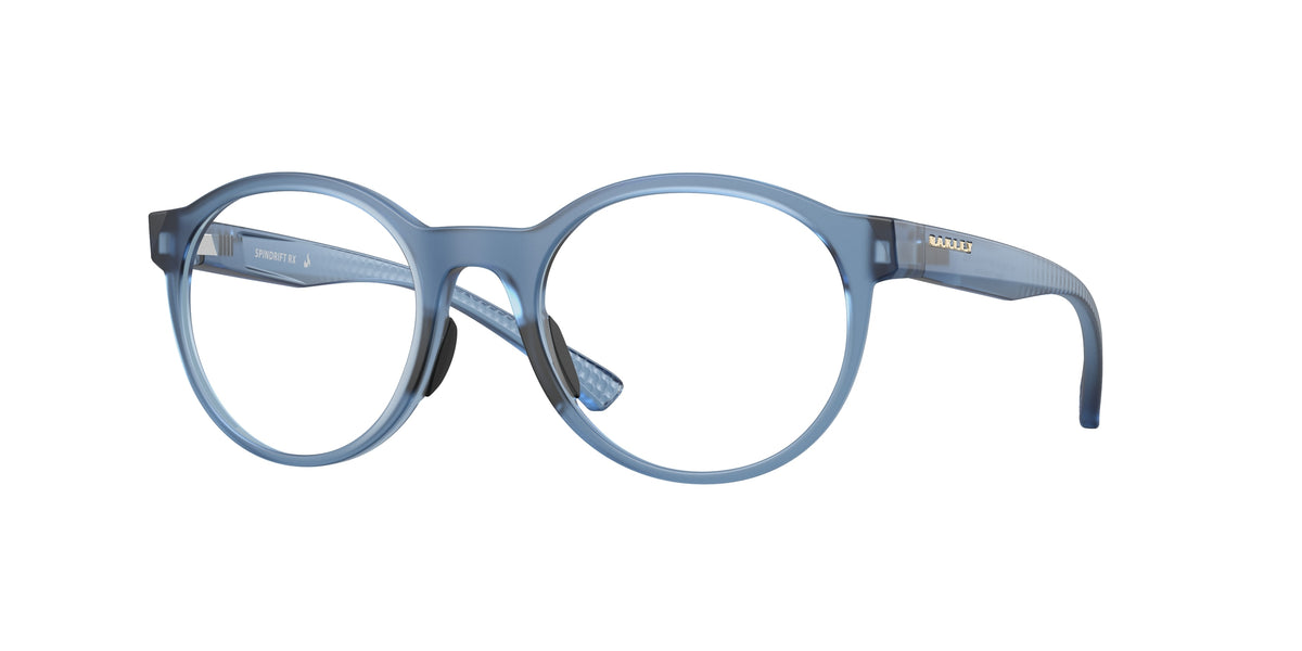 OAKLEY FRAME 0OX8176 MATT TRANSPARENT ABYSS round glasses by OAKLEY