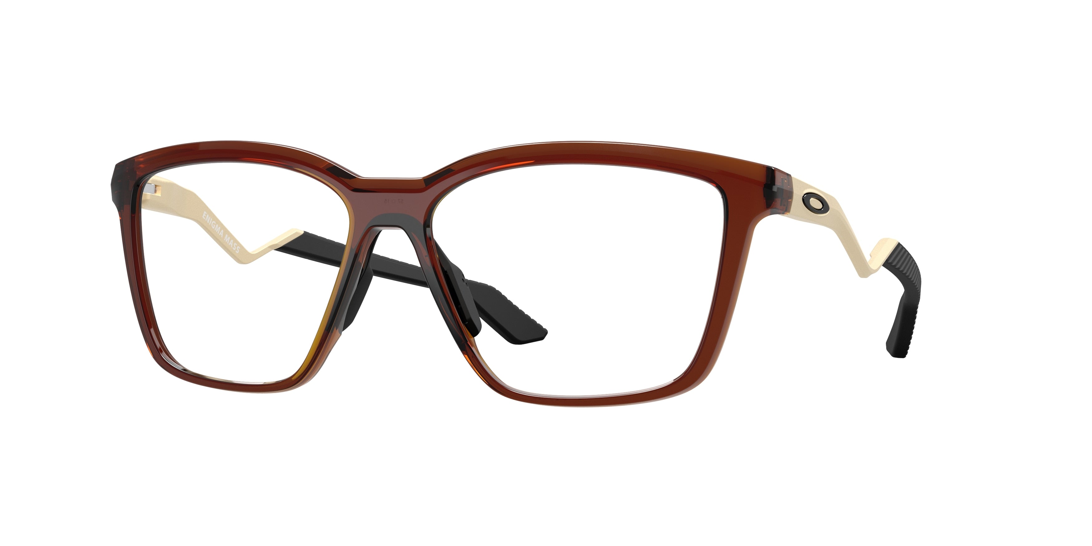 OAKLEY FRAME 0OX8191 DARK AMBER square glasses by OAKLEY