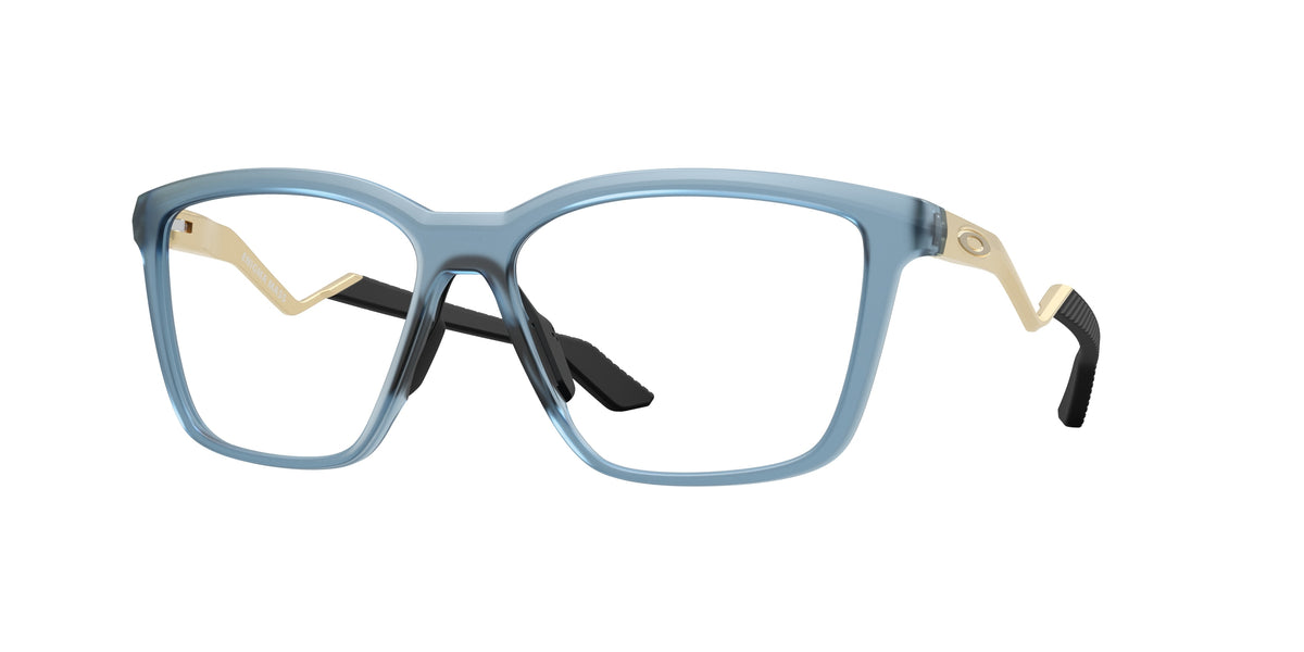 OAKLEY FRAME 0OX8191 MATT TRANSPARENT ABYSS square glasses by OAKLEY