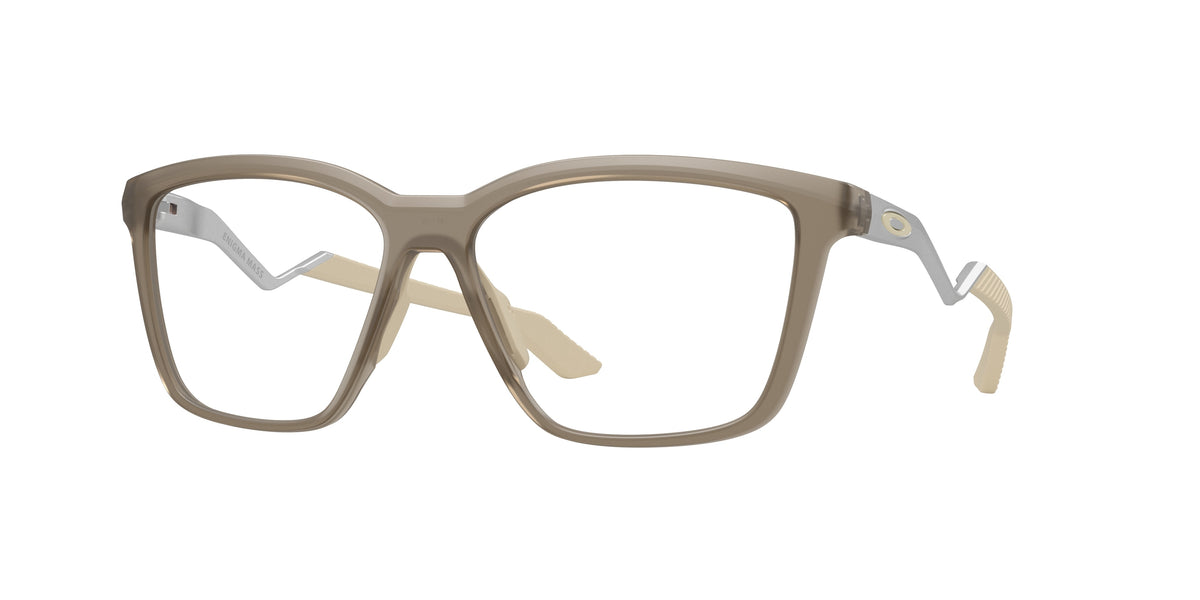 OAKLEY FRAME 0OX8191 TRANSPARENT SAND square glasses by OAKLEY