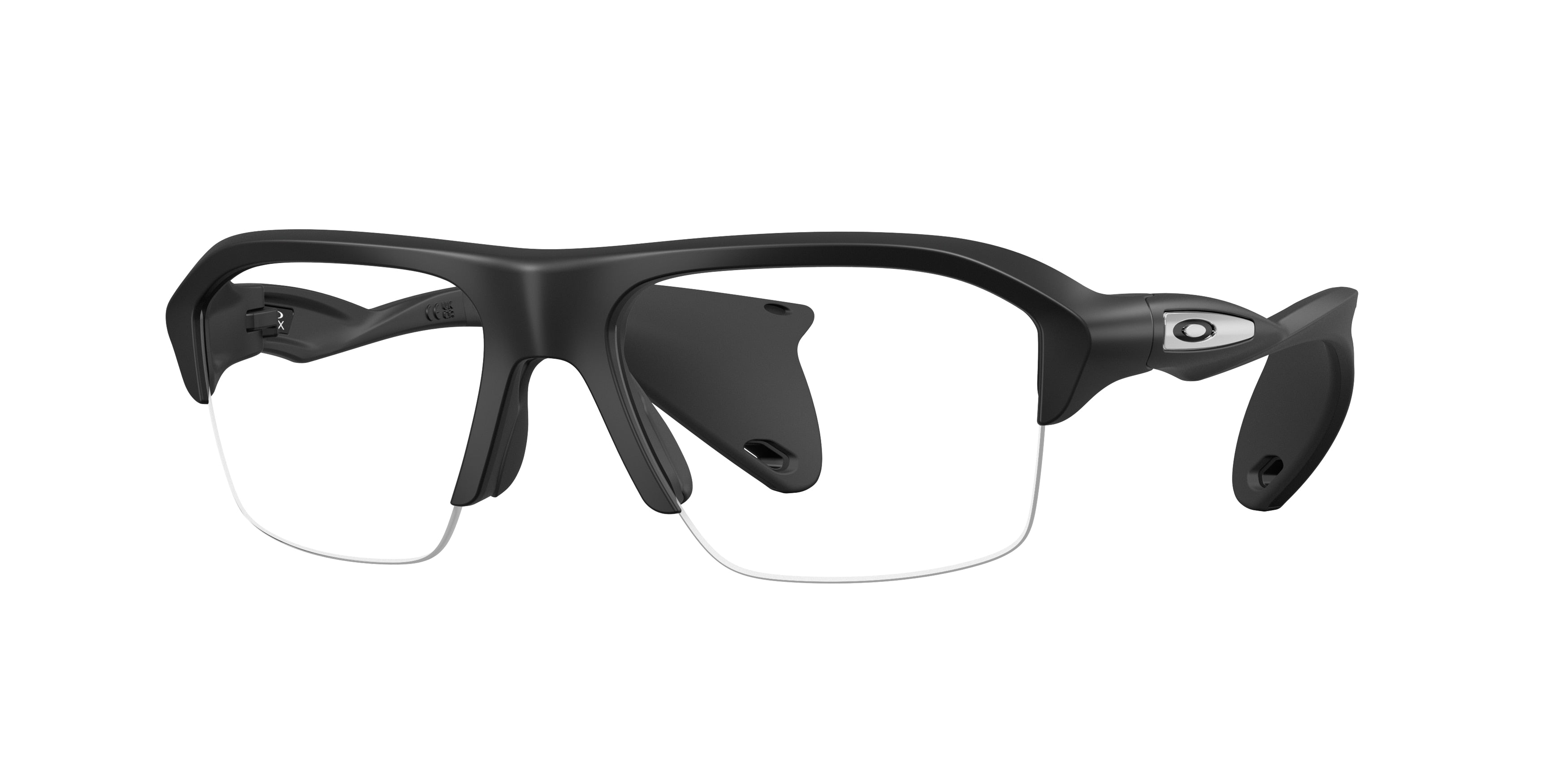 OAKLEY FRAME 0OX8198 SATIN BLACK rectangle glasses by OAKLEY