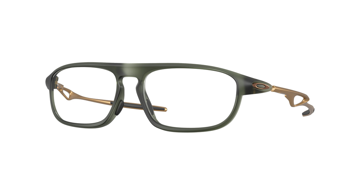 OAKLEY FRAME 0OX8203 MATTE OLIVE INK rectangle glasses by OAKLEY