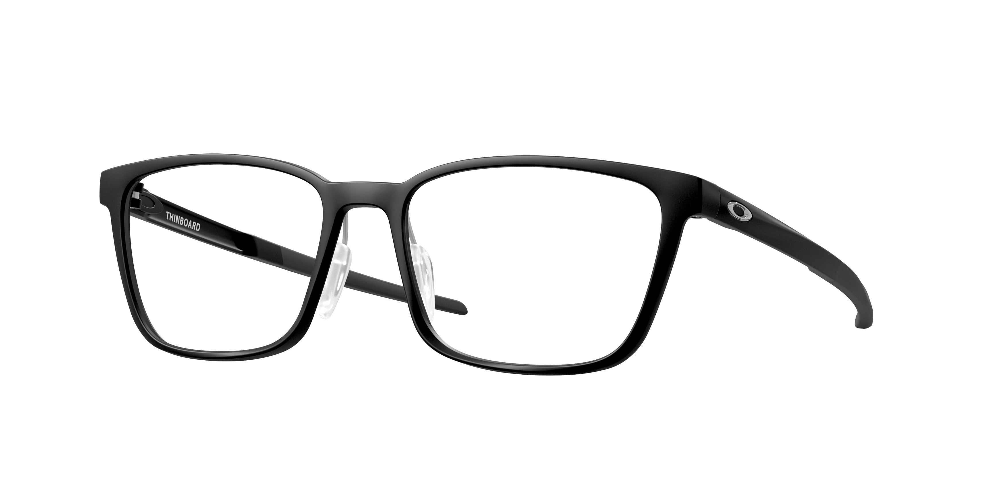 OAKLEY FRAME 0OX8205 SATIN BLACK rectangle glasses by OAKLEY