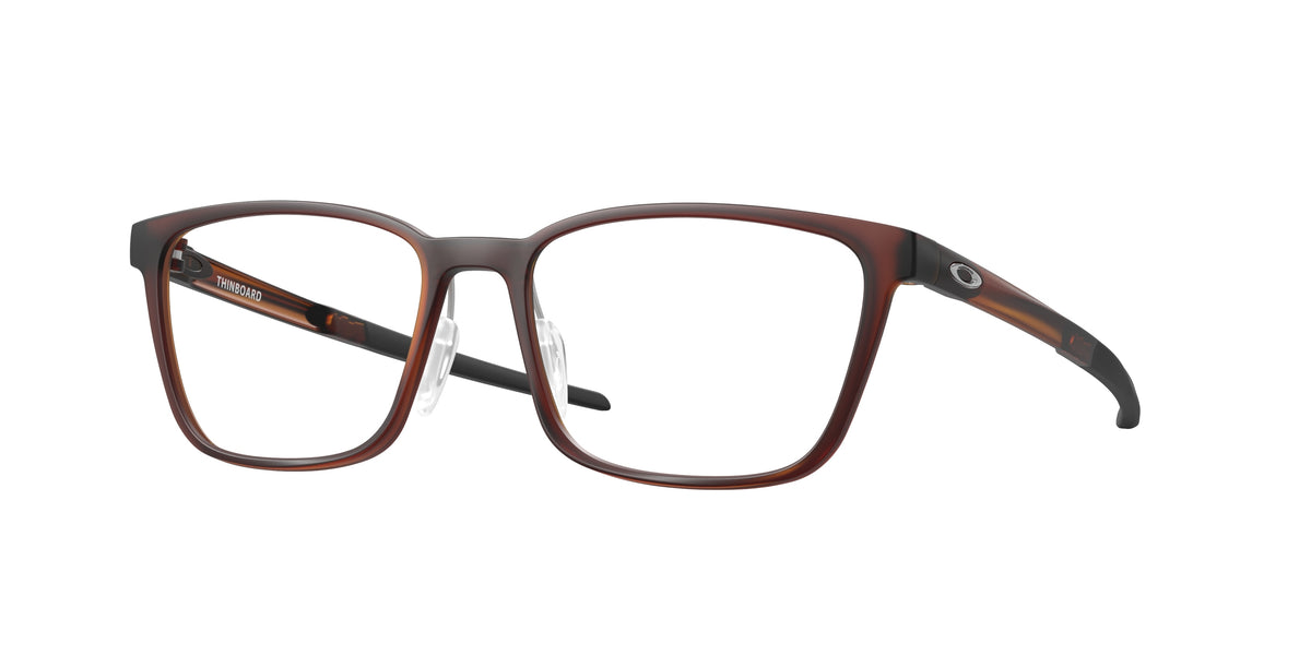 OAKLEY FRAME 0OX8205 MATTE DARK AMBER rectangle glasses by OAKLEY
