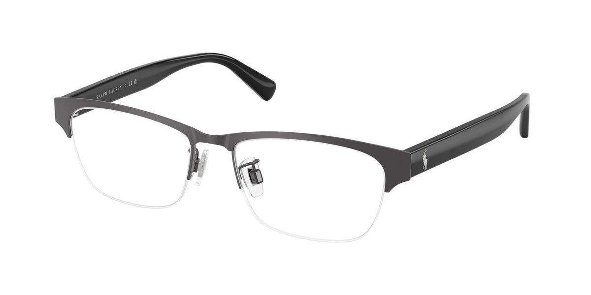POLO 0PH1246D SEMISHINY DARK GUNMETAL pillow glasses by POLO