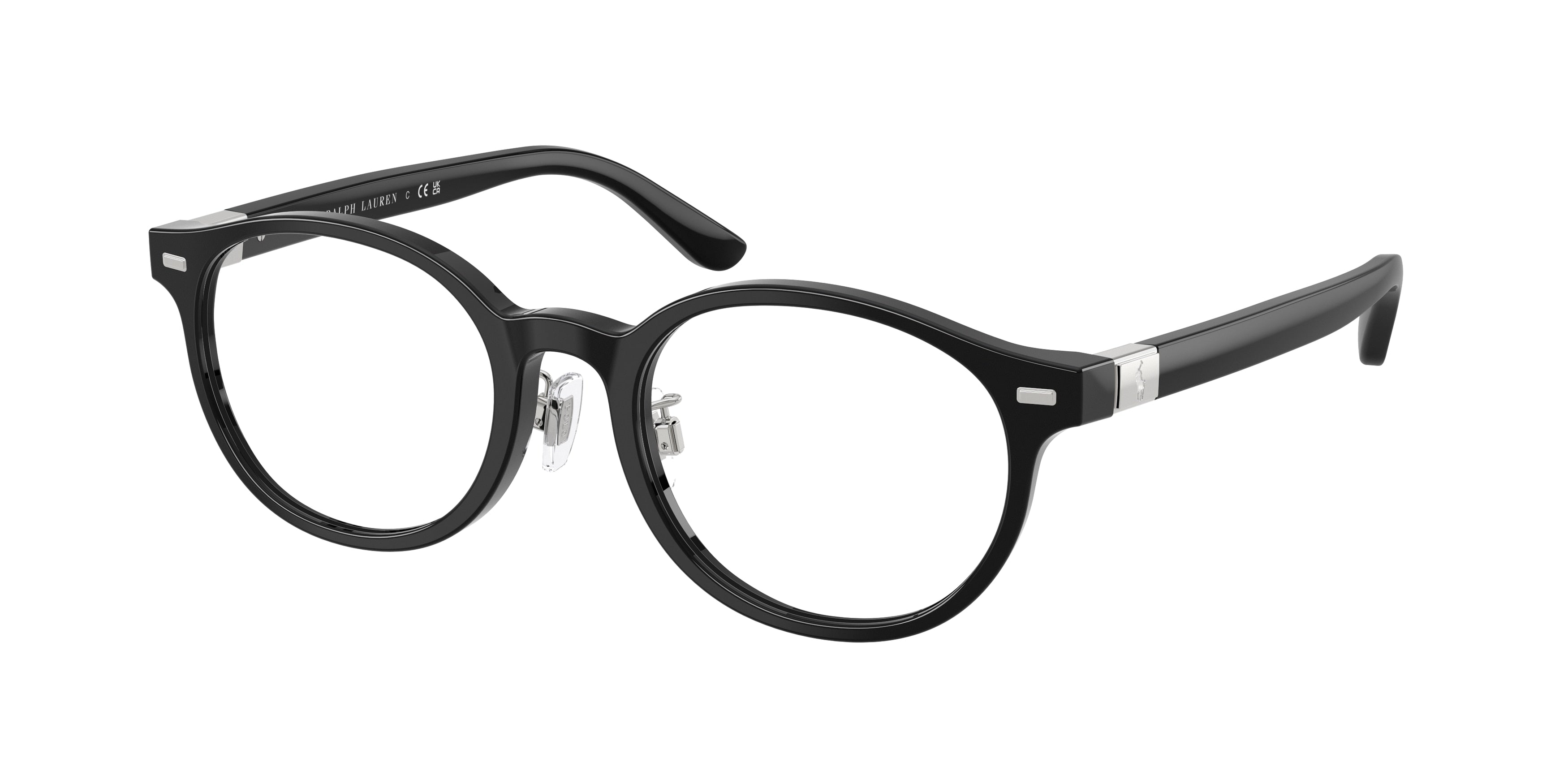 POLO 0PH2289D SHINY BLACK oval glasses by POLO